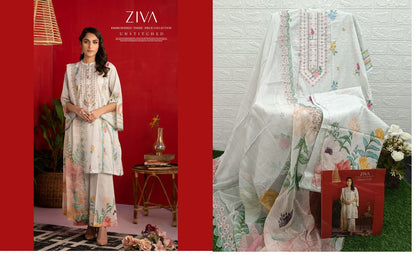 Ziva Vol 5 Gull Jee Lawn Original Pakistani Suits