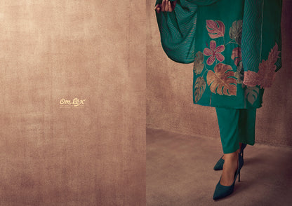 Zoya Vol 2 Omtex Organza Pant Style Suits