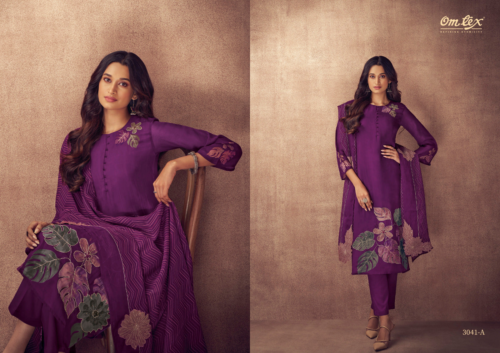 Zoya Vol 2 Omtex Organza Pant Style Suits