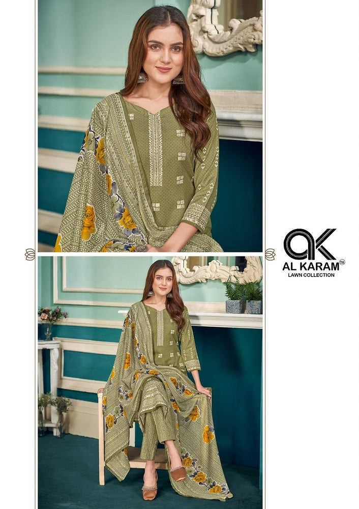 Zulekha Al Karam Karachi Salwar Suits