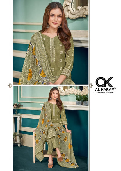 Zulekha Al Karam Karachi Salwar Suits