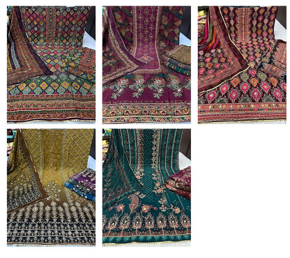 Desert Nayandeep Crape Salwar Suits